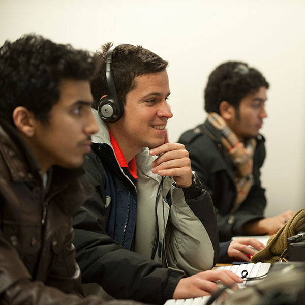 Boston University international students