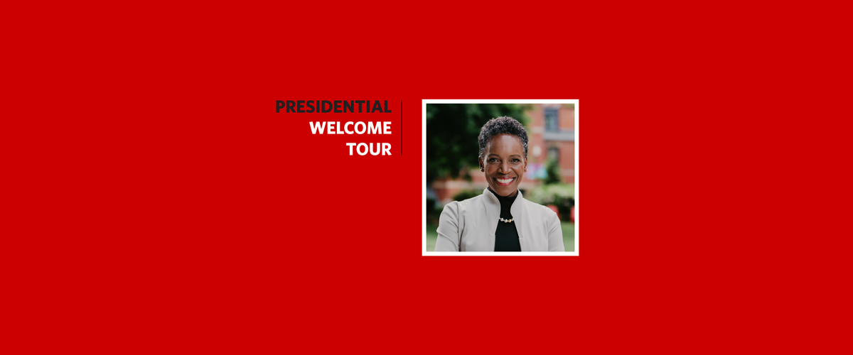 President Melissa Gilliam Welcome Tour