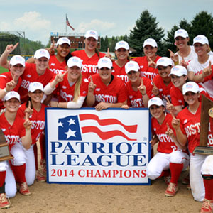 Boston University BU, womens softball, 2014 patriot league champions, NCAA tournament