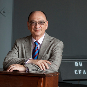 Benjamin Juárez, dean of the College of Fine Arts, has announced that he will be stepping down in May, at the end of his five-year appointment. Photo by Vernon Doucette