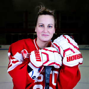 Marie Poulin, BU Hockey. Hockey East