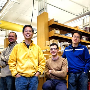 Bio Design team (Doug Densmore, Chris Chen, Mo Khalil, Wilson Wong) for BU Research story.