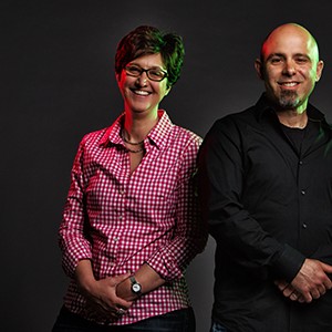 Associate Professors Jennifer Luebke and Tarik Haydar