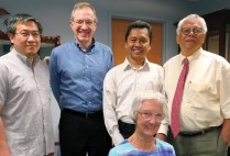 Dorothy Stephens, Harijanto Tjahono, Douglas Sears, Totok Soefijanto, and Hardin Coleman