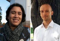 Catherine Espaillat, Alex Sushkov, Boston University Sloane Fellows