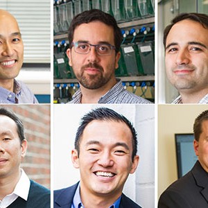 six professorships