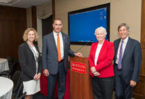 Jean Morrison, Kimberly Johnson , Fred Ryan, and David Rosenbloom at a Capitol Hill briefing on the Opioid Crisis