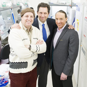 Center for Regenerative Medicine (CReM) founders Gustavo Mostoslavsky, Darrell Kotton, and George Murphy