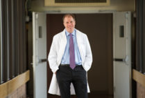 MED’s Avi Spira, a pulmonary physician scientist who has devoted his career to research on early detection of lung cancer, leads a Stand Up to Cancer lung cancer interception dream team. Photo by Cydney Scott