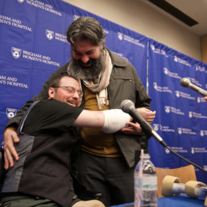 Will Lautzenheiser (left) with his partner, Angel Gonzalez