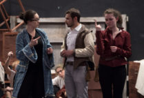 A BU Shakespeare Society Dress Rehearsal for Rosencrantz and Guildenstern Are Dead.
