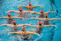Synchronized swimming