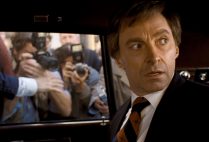 Hugh Jackman as Senator Gary Hart in the film "The Front Runner"