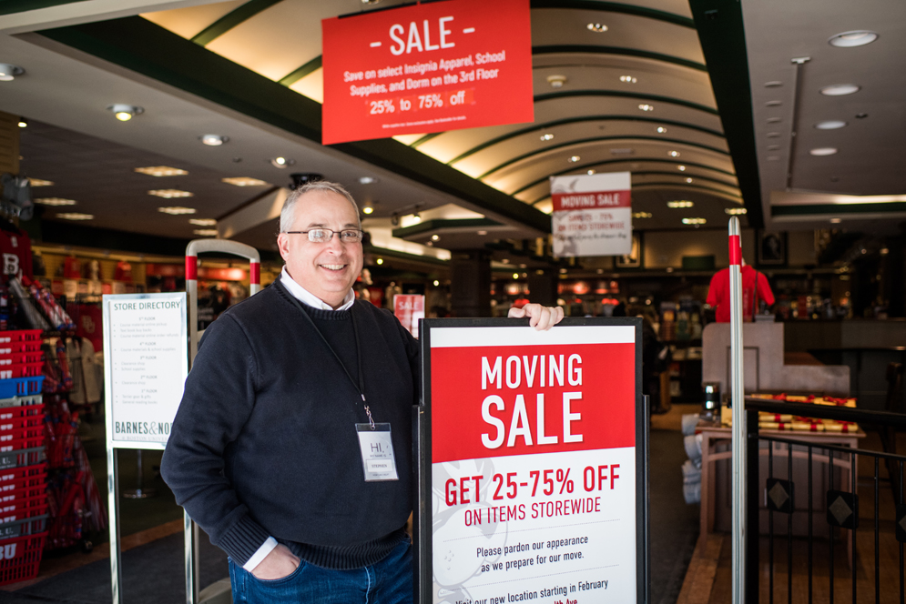 Barnes & Noble at BU is having a major sale 