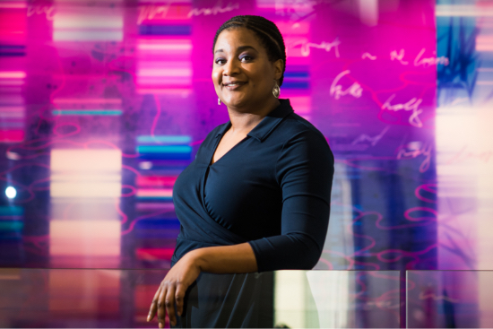 Malika Jeffries-EL, associate professor of chemistry at Boston University College of Arts and Sciences