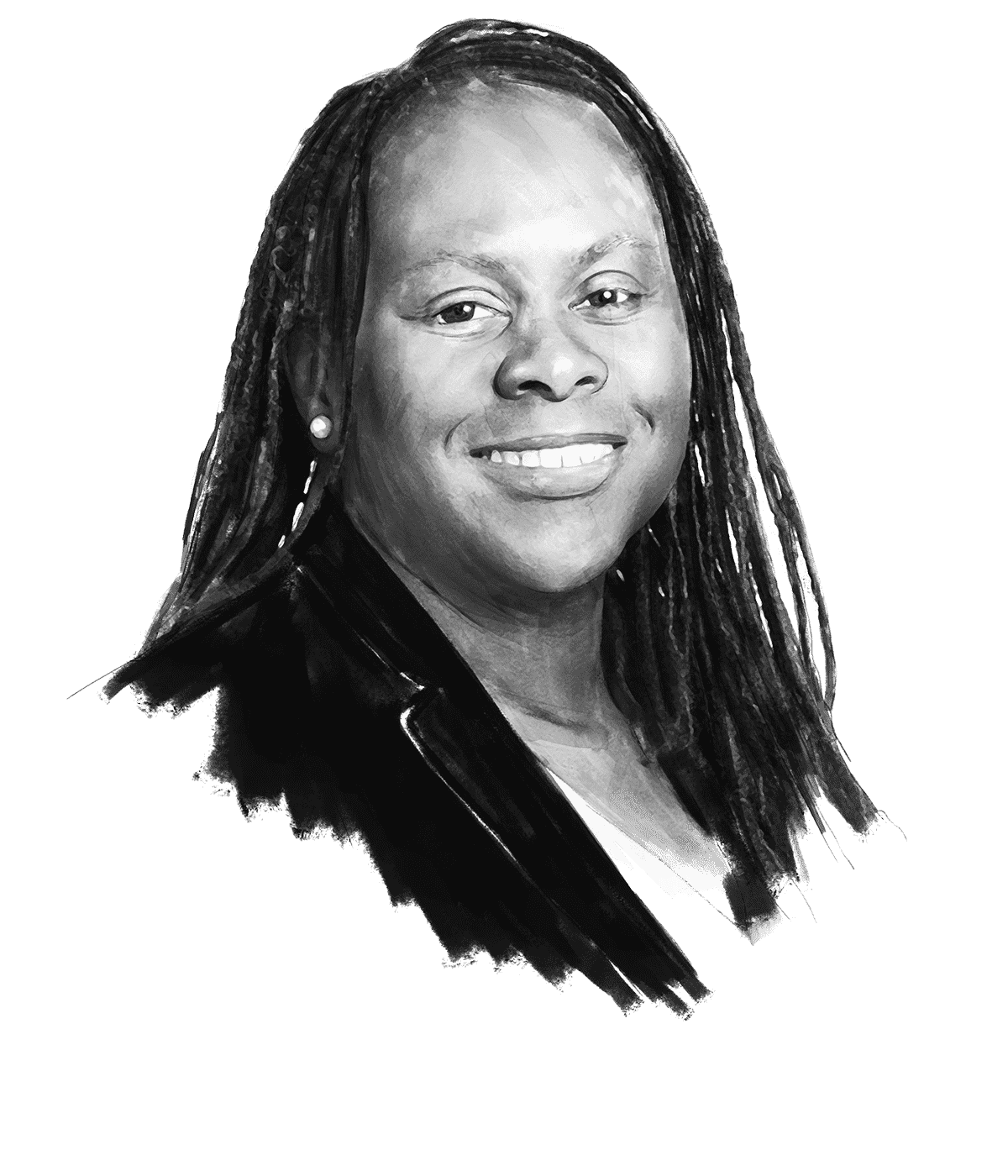 Illustrated portrait of Angela Onwuachi-Willig