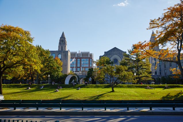 BU campus and BU beach