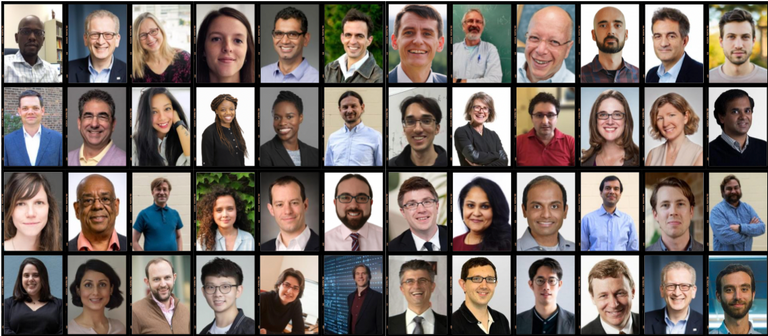 Photo collage of Faculty member headshots from the Boston University Faculty of Computing & 数据科学