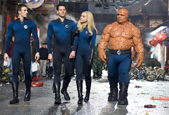 Chiklis, a lifelong comic book fan, played The Thing in Fantastic Four and its sequel.