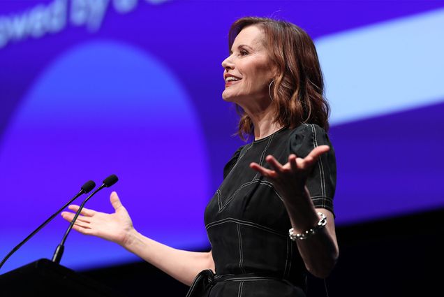 Geena Davis (CFA’79, Hon.’99)