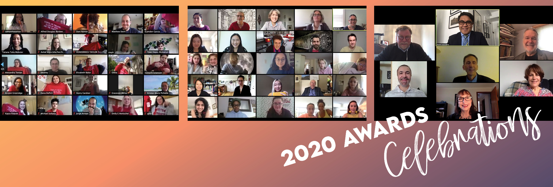2020 Awards Celebrations