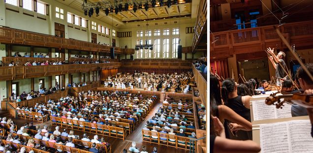 BU Tanglewood Institute Ozawa Hall