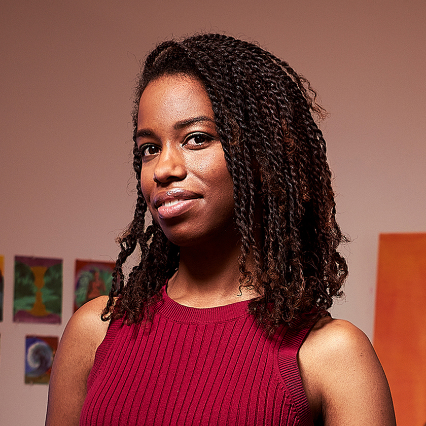 CFA magazine Adrienne Elise Tarver Mining the Past, Mirroring the Present
