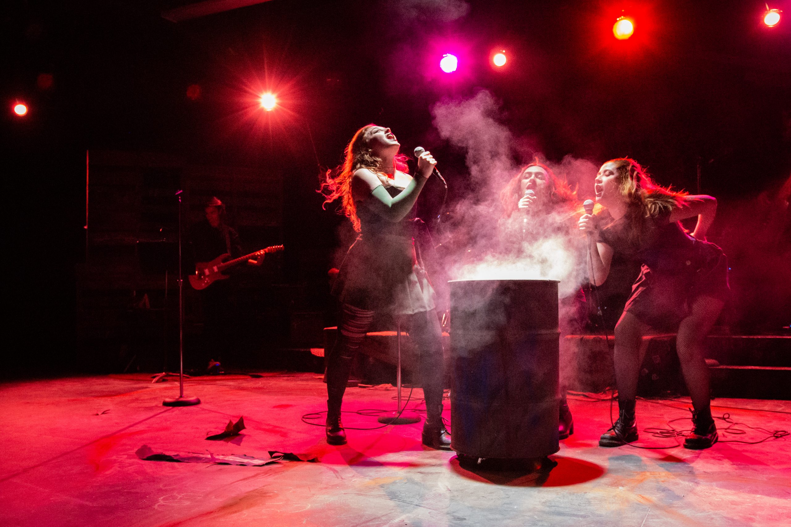 Theatre students performing in 'Shakespeare in Love'