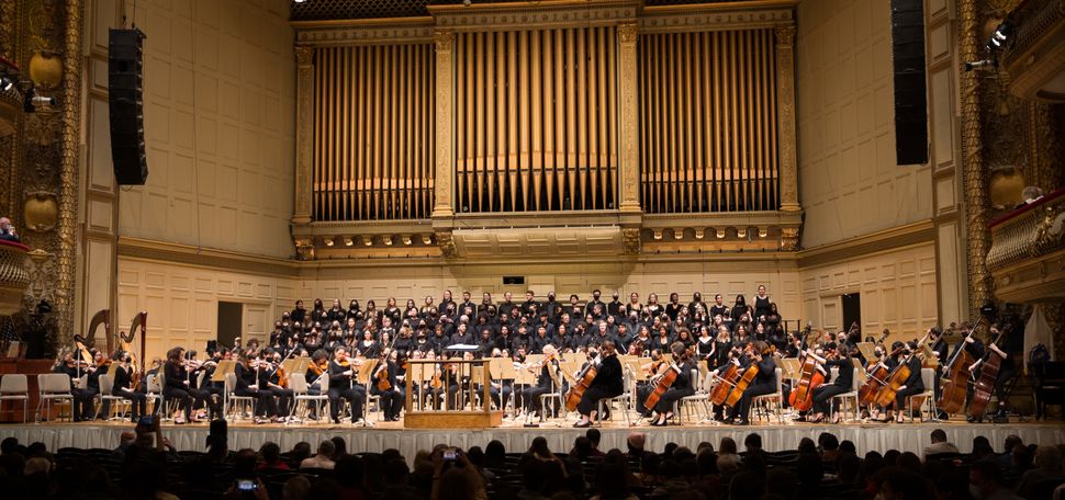 2022 Boston University Music Concert at Symphony Hall, Boston