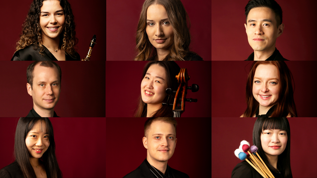 Performer headshots of 2025 BU Carnegie Hall competition winners