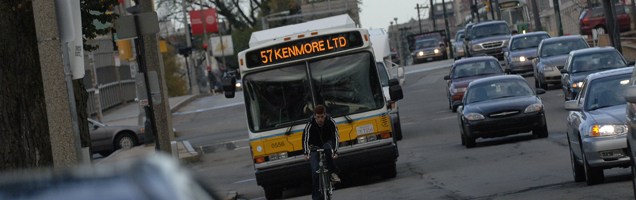MBTA 57 Kenmore Bus