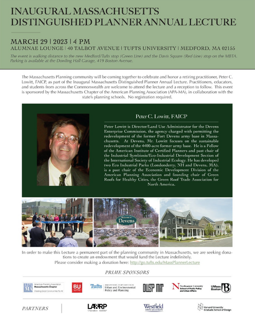 Annual Lecture Series flyer