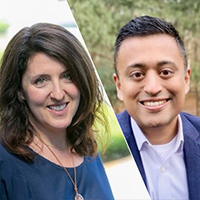 Amy Shanler and Justin Joseph