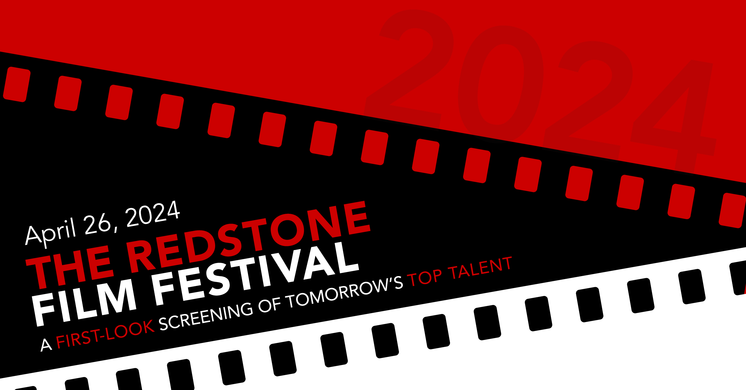 Redstone Film Festival 2024 banner