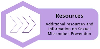 Large purple button with black text in the shape of a key. Users should click this button to access additional resources 