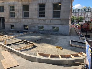 Myles Standish Hall - Construction Update - 8/3/18