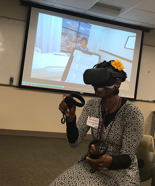 trying Virtual Reality