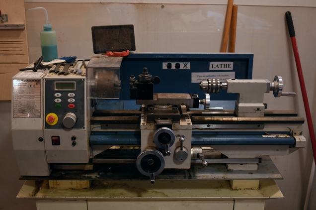 small lathe at silab
