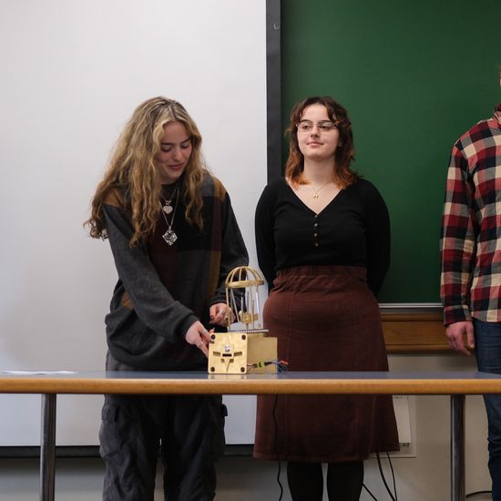 Students present doorbell project