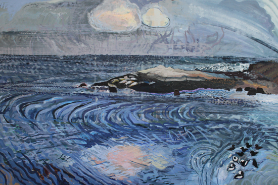 Buffleheads and Seals on Kettle Cove, Julia von Metzsch Buffleheads and Seals on Kettle Cove by Julia von Metzsch, Boston University