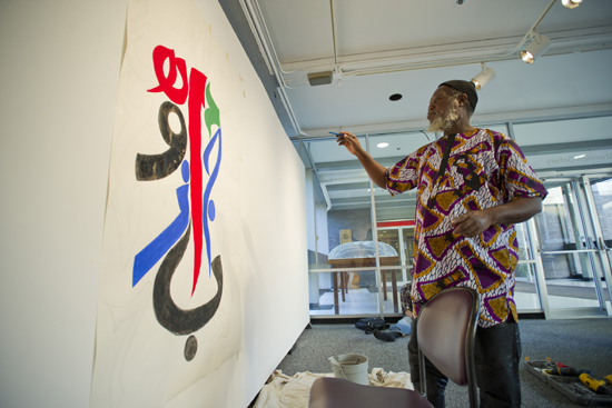 Yelimane Fall Senegalese artist Yelimane Fall