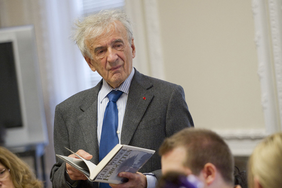 Elie Wiesel, Boston University, Holocaust survivor