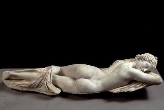 Sleeping Hermaphrodite Sleeping Hermaphrodite, Aphrodite and the Gods of Love, Museum of Fine Arts, Boston