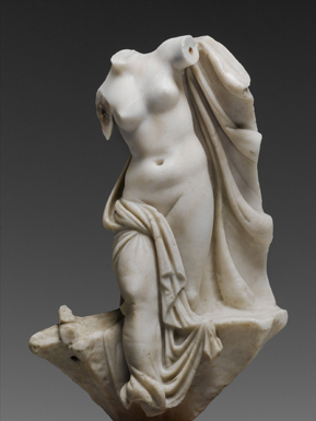 Statuette of Aphrodite emerging from the sea Statuette of Aphrodite emerging from the sea, Aphrodite and the Gods of Love, Museum of Fine Arts, Boston