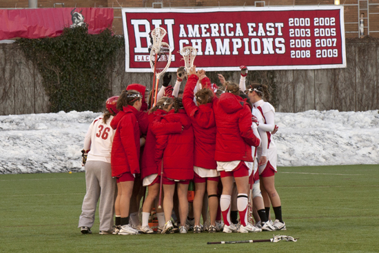 Boston University BU Terriers women's lacrosse