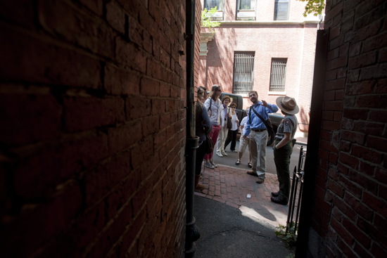 Archaeology of Boston class, Boston University College of Arts and Sciences
