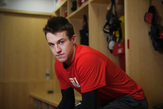 Boston University BU, Matthew Grzelcyk, men's hockey althetics, 2012 drafted by Bruins, Hockey East, Agganis Arena