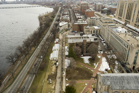 Boston University BU Charles River Campus construction