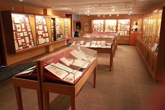 Richards-Frost Room at Mugar Memorial Library, The American Civil War: Treasures from the Vault, Boston University Howard Gotlieb Archival Research Center