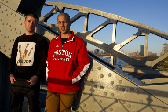 Tim Larew and Guillermo Antonini, Boston University Class of 2013, BU Hip Hop Club, Boston rappers, Hip Hop music in Boston